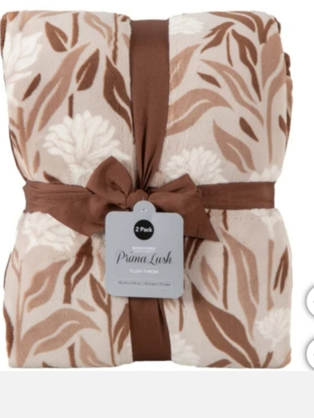 Berkshire PrimaLush Throw 2-pack - Picture 2 of 5